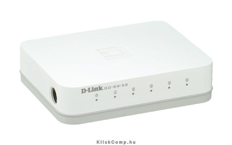 5 port Switch Gigabit Desktop Switch fotó, illusztráció : GO-SW-5G