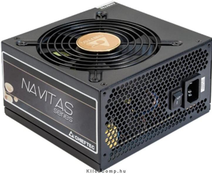 650W tápegység 80+ Gold 12cm ventillátorral dobozos Chieftec Navitas fotó, illusztráció : GPM-650S