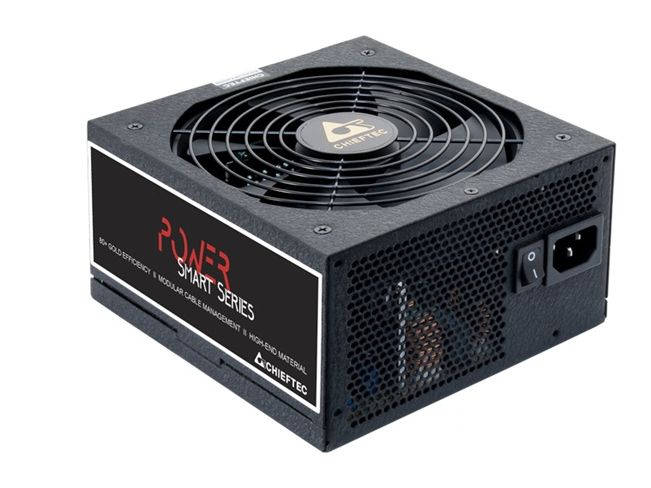 550W tápegység PFC 12 cm ventilátorral dobozos Chieftec GPS-550C 80+ GOLD fotó, illusztráció : GPS-550C