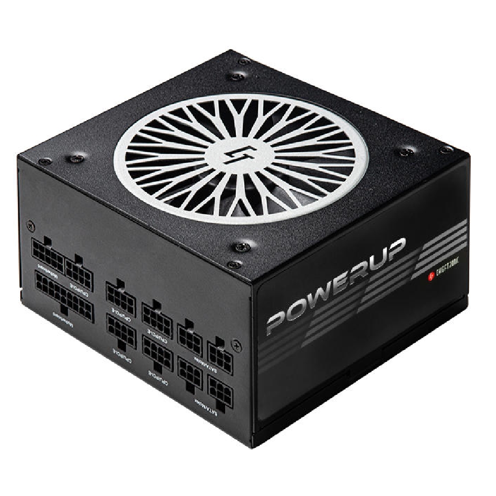 Tápegység 750W 12cm PFC 80+ Chieftec Powerup fotó, illusztráció : GPX-750FC