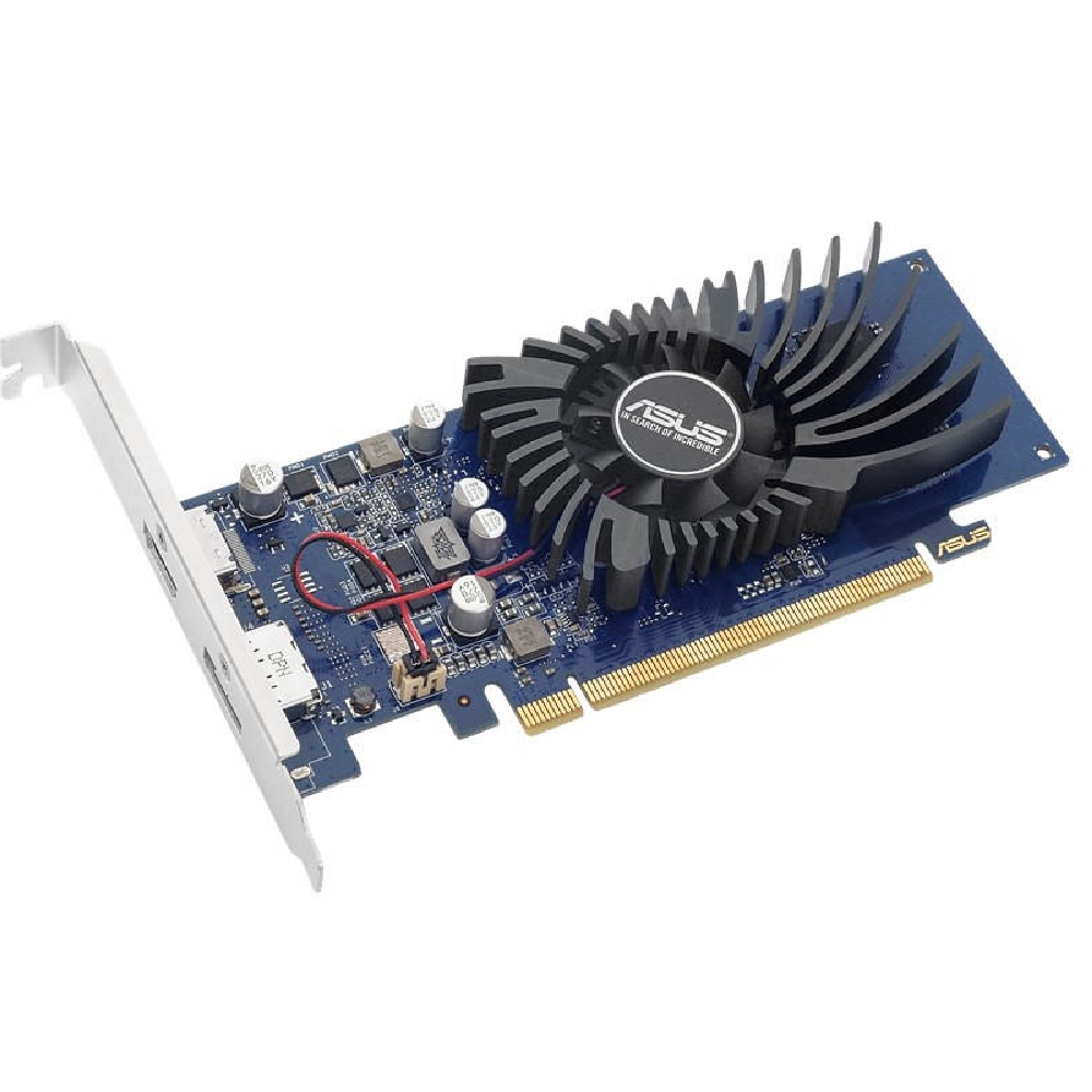 VGA GT1030 2GB GDDR5 64bit PCIe Asus nVIDIA GeForce GT1030 videokártya fotó, illusztráció : GT1030-2G-BRK