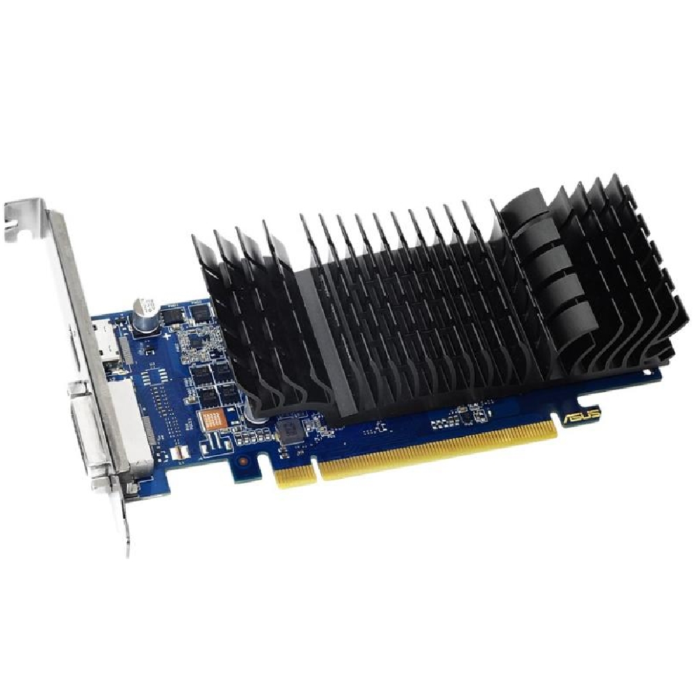 VGA GT1030 2GB GDDR5 64bit PCIe Asus nVIDIA GeForce GT1030 videokártya fotó, illusztráció : GT1030-SL-2G-BRK