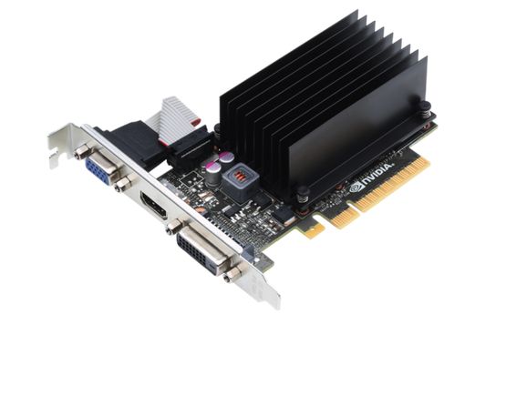 Nvidia GT720 1GB DDR3, 64bit, Dsub, DVI, HDMI, Low Profile, Passzív, Asus PCI-E fotó, illusztráció : GT720-SL-1GD3-BRK