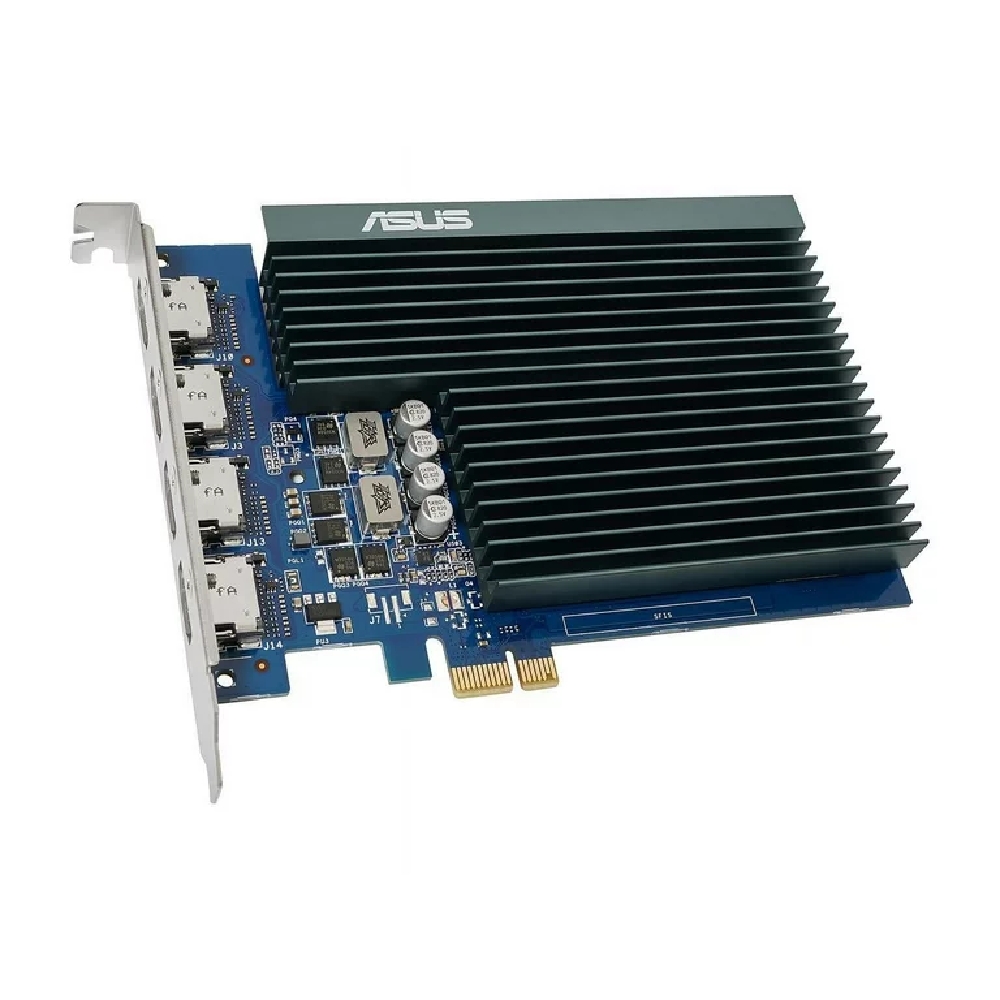 VGA GT730 2GB GDDR5 64bit PCIe Asus nVIDIA GeForce GT730 videokártya fotó, illusztráció : GT730-4H-SL-2GD5