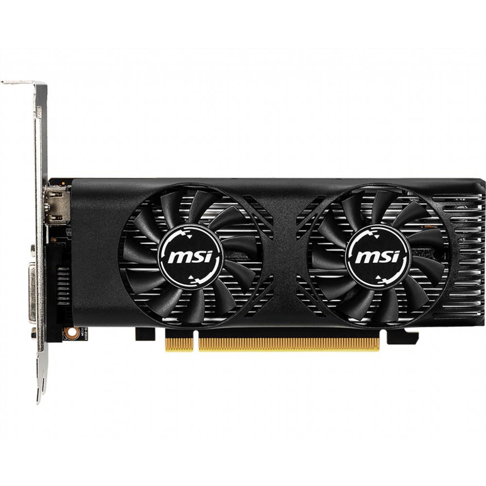 VGA GTX 1650 4GT LP OC 4GB GDDR5 128bit PCIe MSI videokártya fotó, illusztráció : GTX-1650-4GT-LP-OC