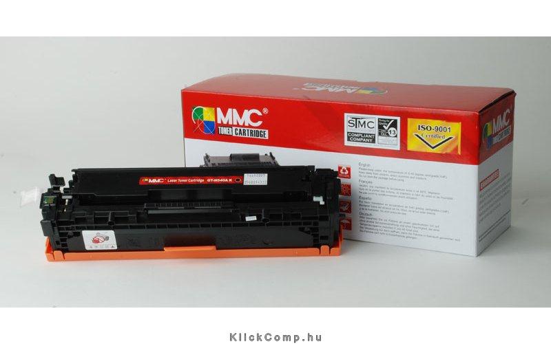 HP CB540A / CE320A Fekete utángyártott toner 2200 lap fotó, illusztráció : GT-CB540_320ABK