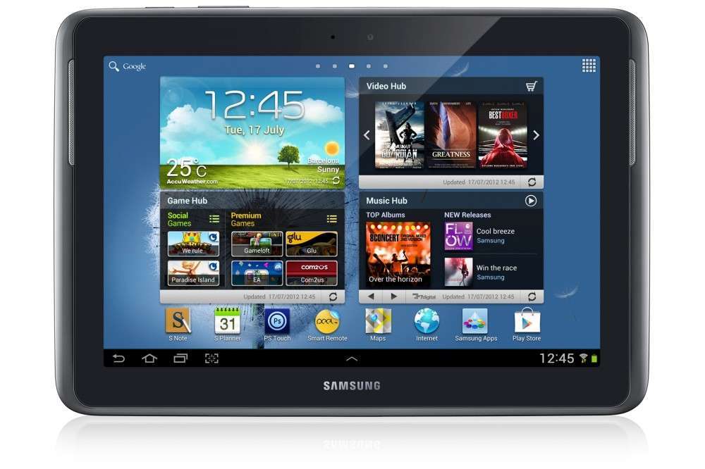 Galaxy Note 10.1 GT-N8000 16GB ezüst Wi-Fi + 3G tablet fotó, illusztráció : GT-N8000EAAXEH