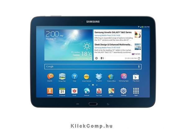 Galaxy Tab3 10.1 GT-P5210 16GB fekete Wi-Fi tablet fotó, illusztráció : GT-P5210MKAXEH