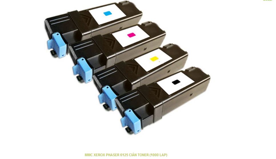 Xerox Phaser 6125 Fekete toner 2000 lap fotó, illusztráció : GT-X6125BK