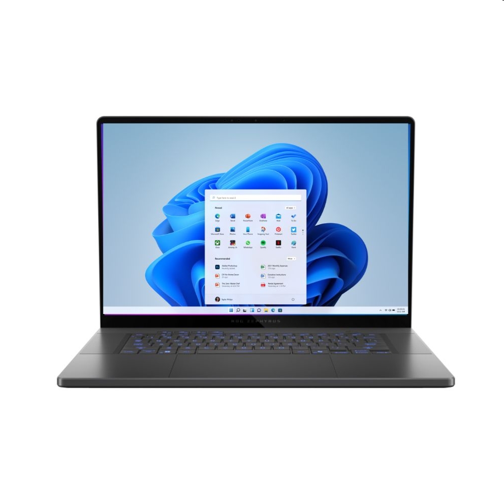 Asus ROG Zephyrus laptop 16  2560x1600 Cu9-386H 64GB 2TB Win11 fotó, illusztráció : GU606AX-TB002W