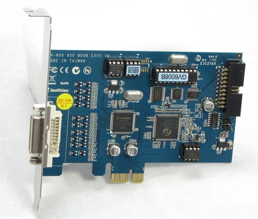 biztonságtechnikai rendszer GV 600B 04 kamera PCI-E, DVI fotó, illusztráció : GV600B4E