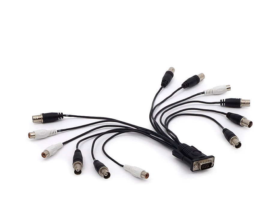 GVCard kábel fekete, videó fotó, illusztráció : GVCABSET3