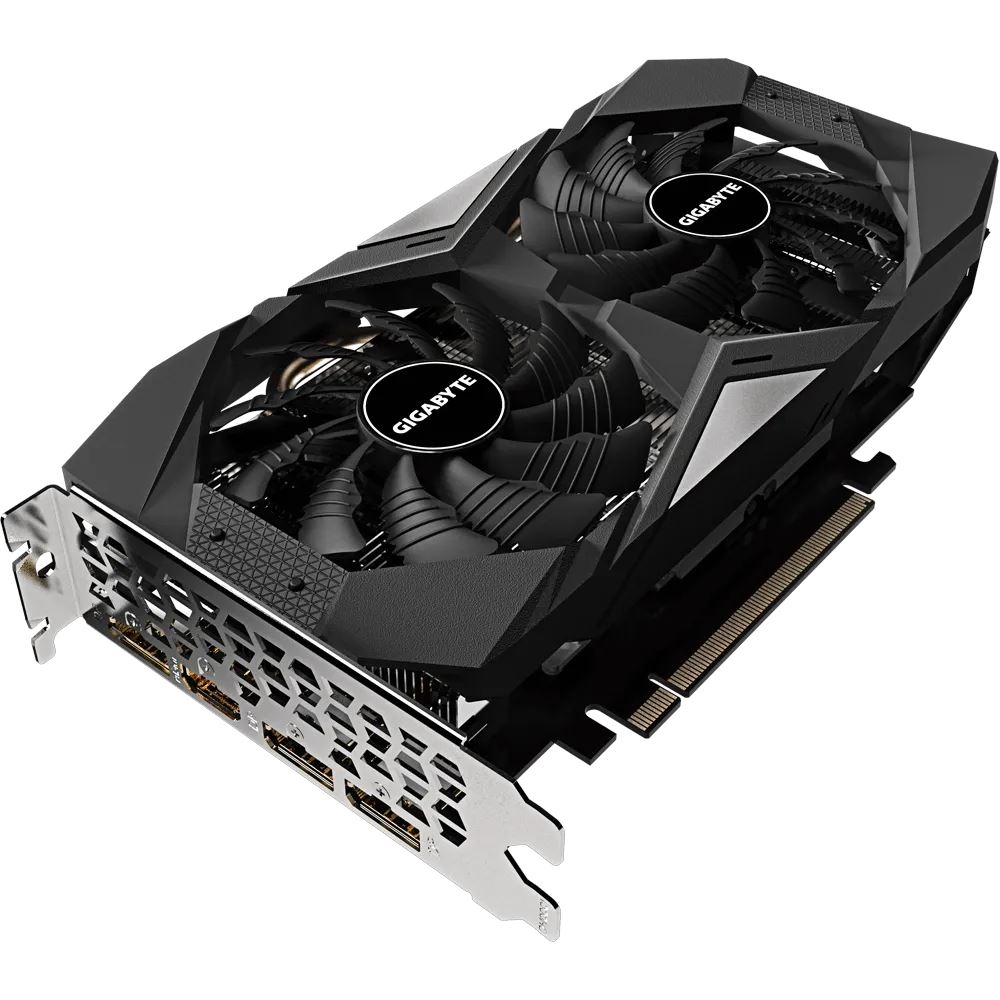 VGA RTX2060 6GB GDDR6 192bit PCIe Gigabyte nVIDIA GeForce RTX2060 videokártya fotó, illusztráció : GV-N2060D6-6GD