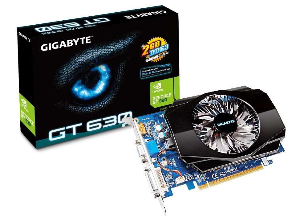 GT630 2GB DDR3 fotó, illusztráció : GV-N630-2GI