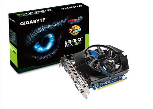 GTX650 2GB DDR5 fotó, illusztráció : GV-N650OC-2GI