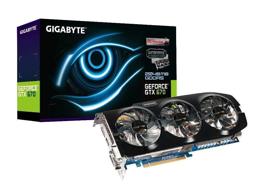 N670OC-2GD nVidia GDDR5 2GB 256bit PCIe videokártya 3 év fotó, illusztráció : GV-N670OC-2GD