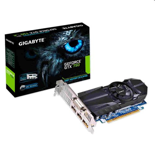 GTX750 PCI-E vga-kártya Gigabyte OC fotó, illusztráció : GV-N750OC-2GL