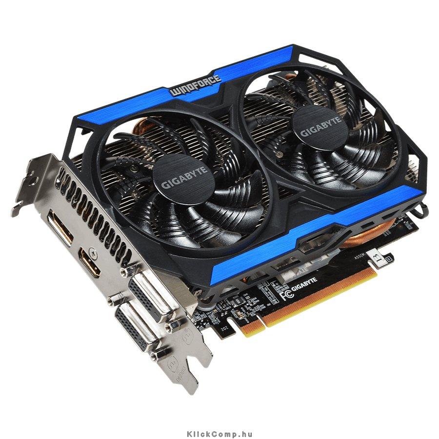 VGA GTX-960 PCI-E 2GB 128bit GIGABYTE GeForce videokártya fotó, illusztráció : GV-N960OC-2GD
