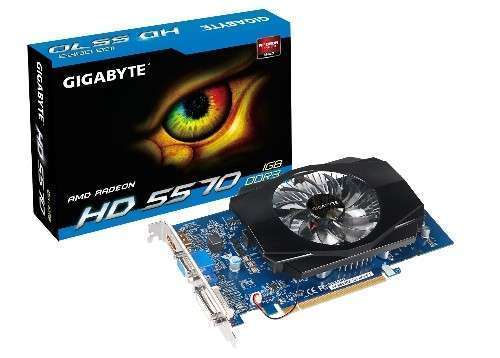 R557D3-1GI AMD DDR3 1GB 128bit PCIe videokártya fotó, illusztráció : GV-R557D3-1GI