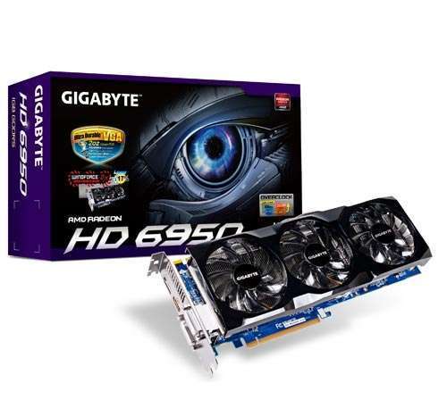 R695OC-1GD AMD GDDR5 1GBB 256bit PCIe videokártya 3 év fotó, illusztráció : GV-R695OC-1GD