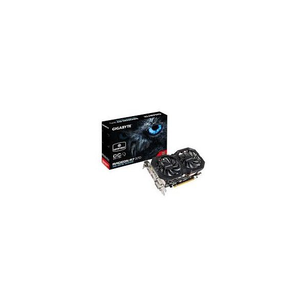 VGA Kártya R7-370 OC 2GB DDR5 256bit 2xDVI HDMI DP Dual Slot Ventilátor Gigabyt fotó, illusztráció : GV-R737WF2OC-2GD