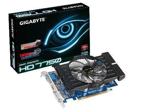 R775OC-1GI AMD GDDR5 1GB 128bit PCIe videokártya fotó, illusztráció : GV-R775OC-1GI