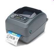 Vonalkód-nyomtató Zebra GX420t Thermal Transfer Desktop címke-nyomtató 203dpi fotó, illusztráció : GX42-1