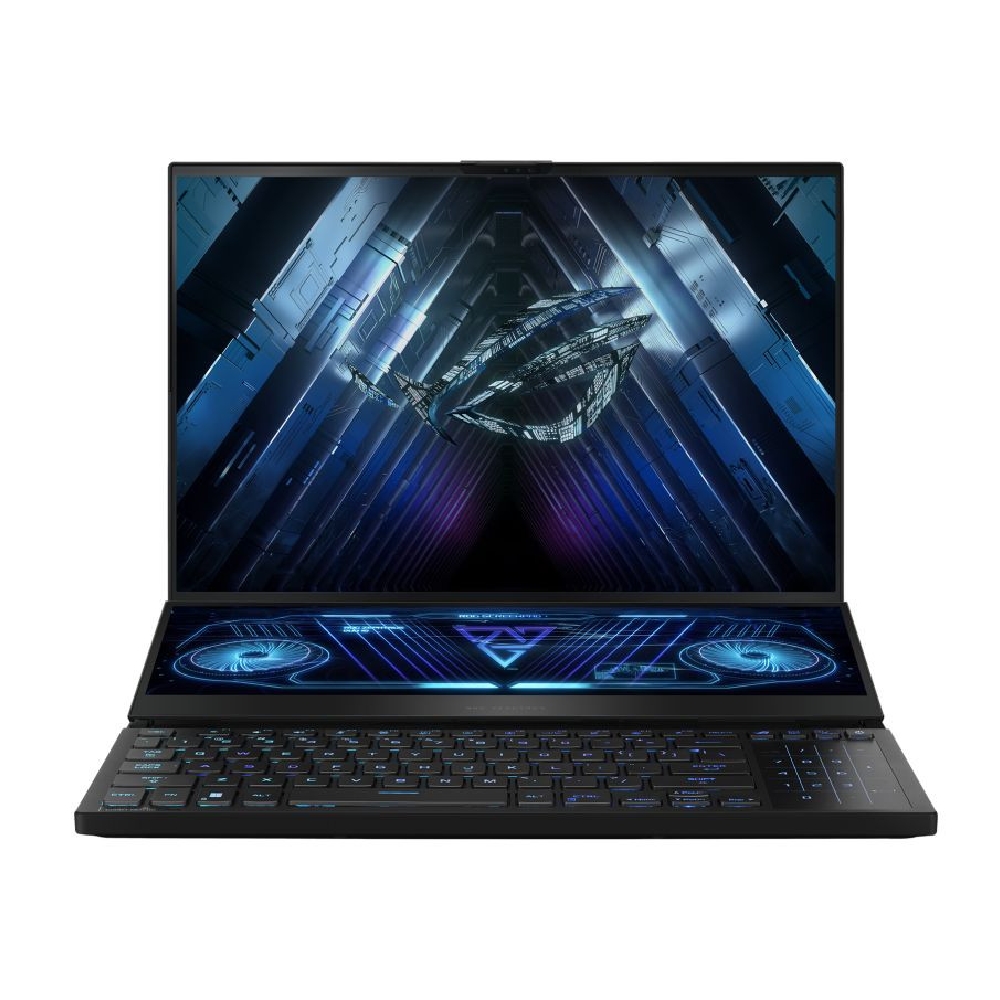 Asus ROG laptop 16  WQXGA R9-7945HX 32GB 2TB RTX4090 W11 fekete Asus ROG Zephyr fotó, illusztráció : GX650PY-NM032W