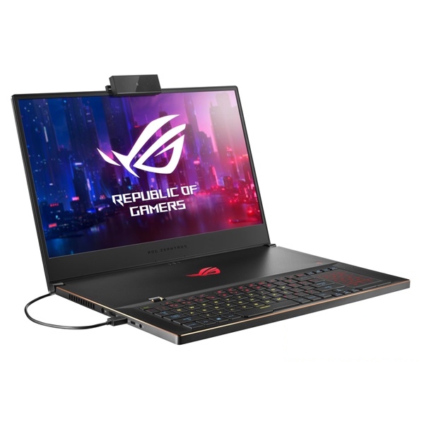 ASUS laptop 17,3  FHD i7-8750H 24GB 1TB SSD RTX-2080-8GB Win10 ASUS ROG Zephyru fotó, illusztráció : GX701GX-EV067T