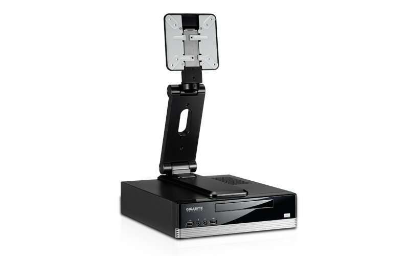 MIB T3140 Fekete, mini-ITX 2x USB 2.0, HD Audio+AC 97 monitor állvány + 160W ad fotó, illusztráció : GZ-SPIM31-P0B