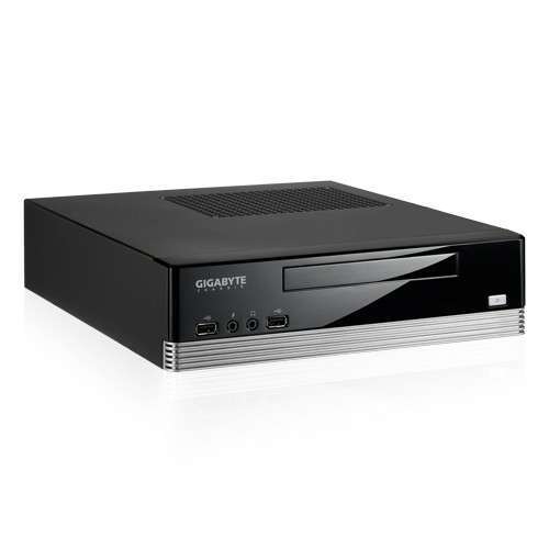 MIB i3140 Fekete, mini ITX ház 2xUSB2.0, HD Audio + AC 97 160W adapter + SLIM O fotó, illusztráció : GZ-SPIM32-P1B