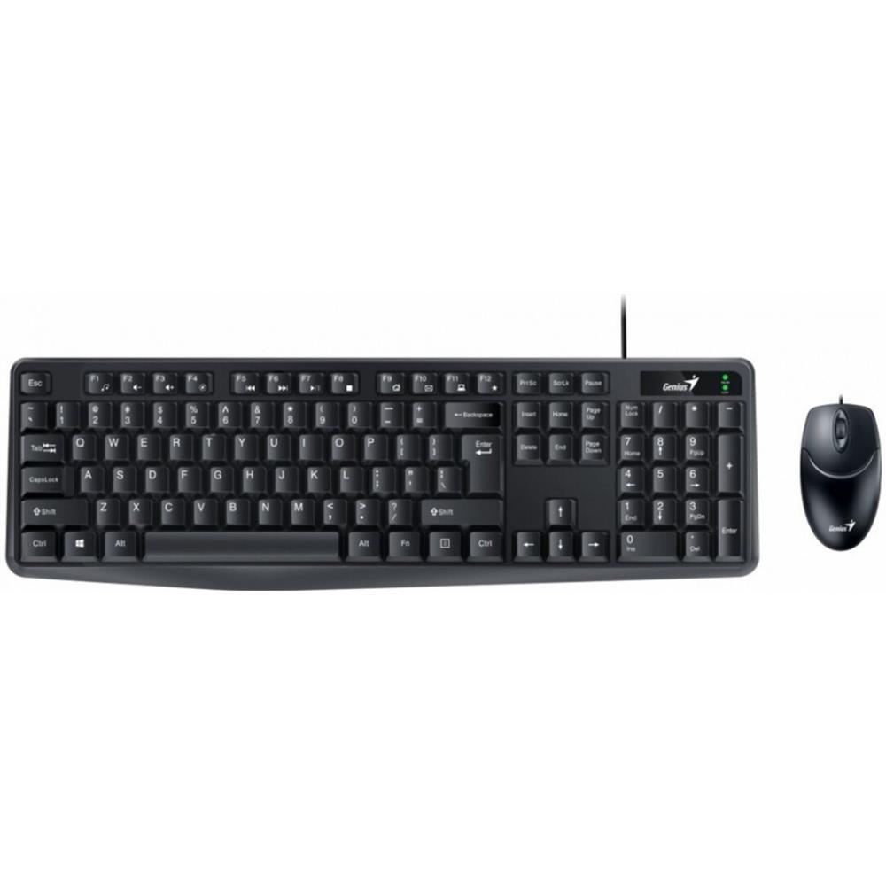 Billentyűzet + egér USB Genius KM-170 fekete HU fotó, illusztráció : Genius-31330006405