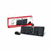 Genius Billentyűzet Egér KM-8200 wireless fekete HUN multimédia Genius-31340003404 fotó