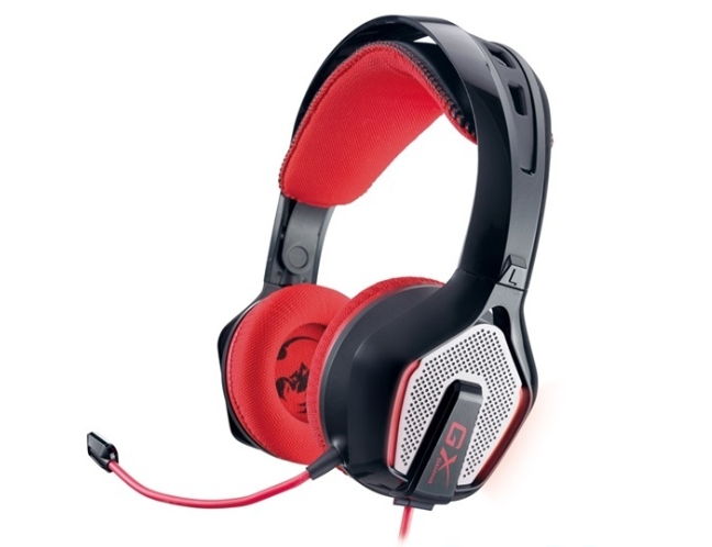 Genius HS-G850 USB fekete-piros gamer headset