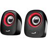 Genius SP-Q160 2.0 hangszr Black Red