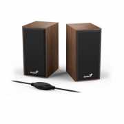 Genius hangfal 2.0 - SP-HF180 USB, 3W, Wood Genius-31730029400 fotó
