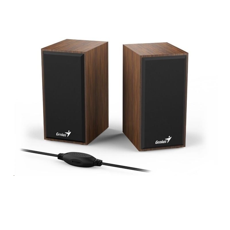 hangfal 2.0 Genius - SP-HF180 USB, 3W, Wood fotó, illusztráció : Genius-31730029400