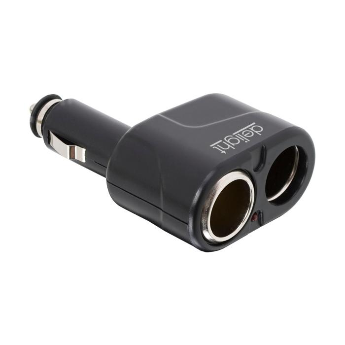 Szivargyújtó elosztó 1 dugó - 2 alj. - Már nem forgalmazott termék fotó, illusztráció : Globiz-05180