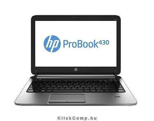 HP ProBook 430 G1 13,3  notebook Intel Core i5-4200U 1,6GHz/4GB/500GB fotó, illusztráció : H6P49EA