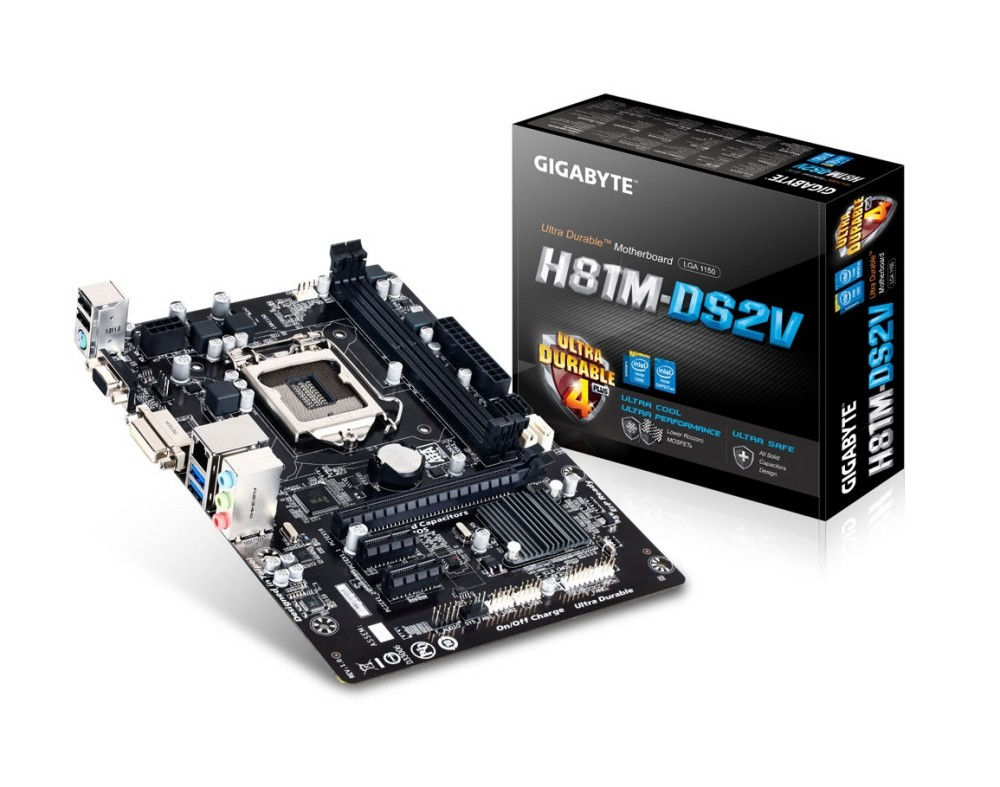 Alaplap H81 LGA1150 mATX Intel fotó, illusztráció : H81M-DS2V