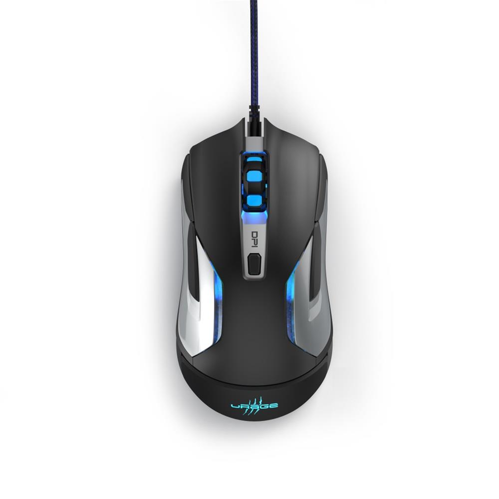 Gamer egér USB Hama uRage Reaper 320 fekete fotó, illusztráció : HAMA-186053