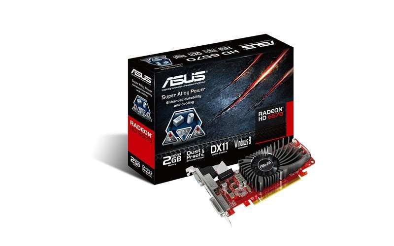 Asus PCI-E AMD HD6570 2048MB DDR3, Dsub, DVI, HDMI, LP - Már nem forgalmazott t fotó, illusztráció : HD6570-2GD3-L