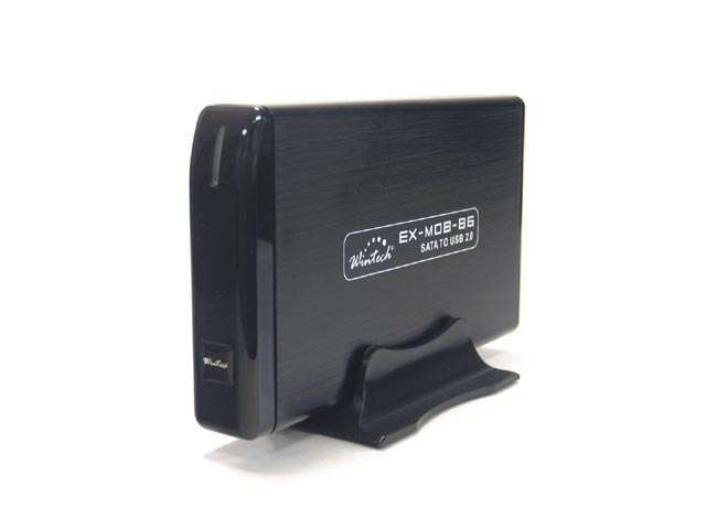 3.5  USB2 SATA alu k.ház fekete fotó, illusztráció : HDSUB3AG
