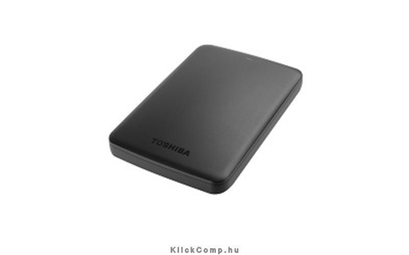1TB külső Hdd 2,5  USB3.0 fekete Toshiba Canvio Basics winchester fotó, illusztráció : HDTB310EK3AA