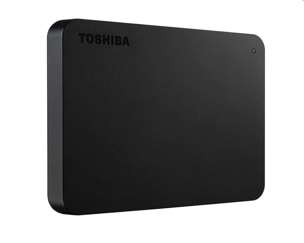 1TB Külső HDD 2.5  USB3.0 Toshiba Canvio Basics Fekete matt fotó, illusztráció : HDTB410EK3AA