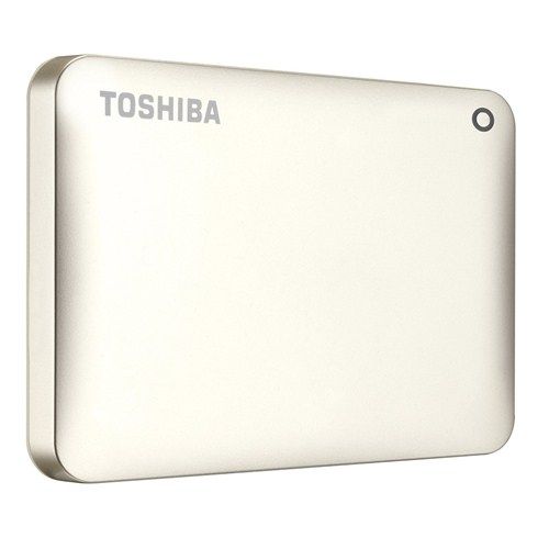 1TB Külső HDD 2.5  USB3.0 Arany + 10 GB Cloud Storage Toshiba fotó, illusztráció : HDTC810EC3AA