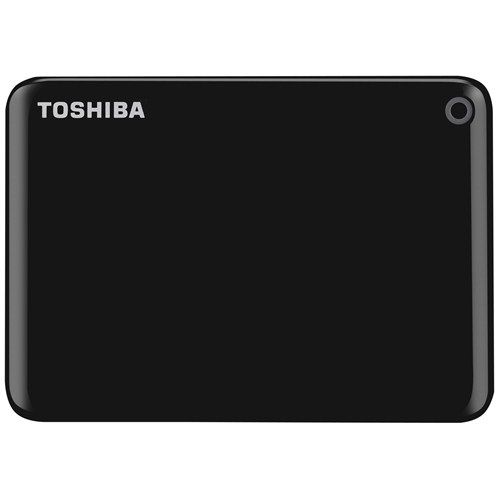1TB Külső HDD 2.5  USB3.0 Fekete + 10 GB Cloud Storage Toshiba fotó, illusztráció : HDTC810EK3AA