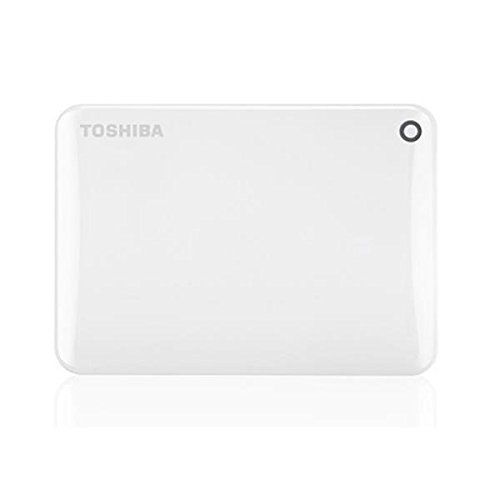 2TB Külső HDD 2.5  USB3.0 Fehér + 10 GB Cloud Storage Toshiba fotó, illusztráció : HDTC820EW3CA