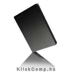 1TB Külső HDD 2,5  USB3.0 Toshiba Canvio Slim Fekete szálcsiszolt alumínium fotó, illusztráció : HDTD210EK3EA
