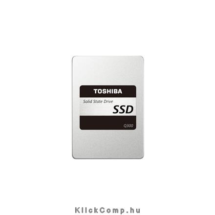 120GB SSD 2,5  SATA3 Read: 550MB/s Write: 450MB/s Toshiba Q300 fotó, illusztráció : HDTS812EZSTA